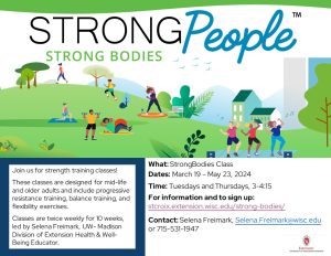 Strong People flyer